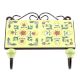 Yellow Tiny Flower Ceramic Tiles Hooks Online